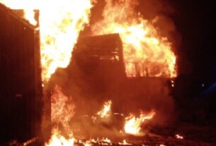 fire in Kasganj